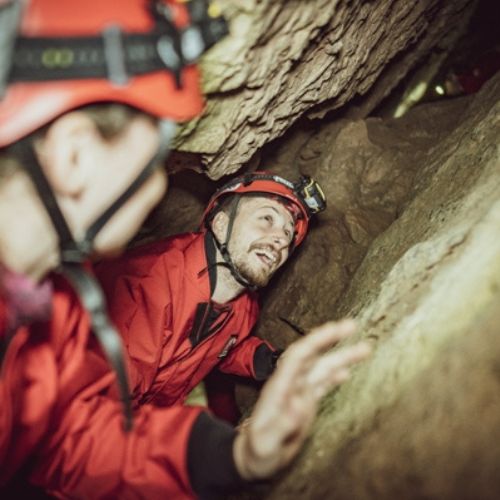 Caving (Goatchurch Cavern)