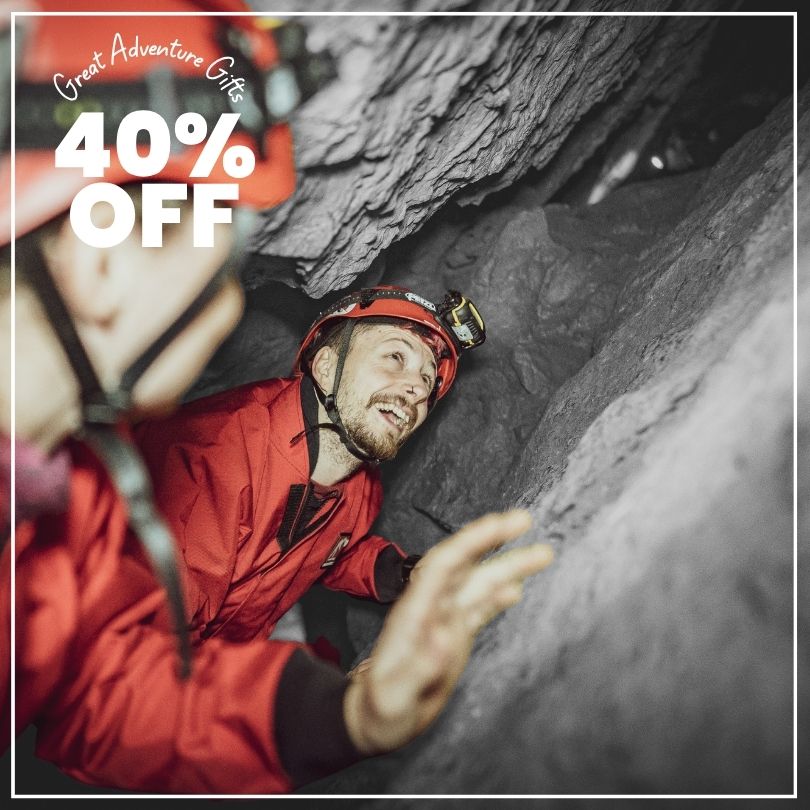 Extreme Caving or Abseiling Gift Voucher
