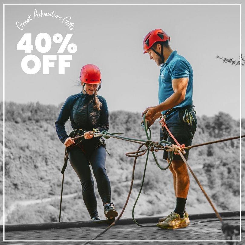 Rock Climbing or Abseiling Gift Voucher