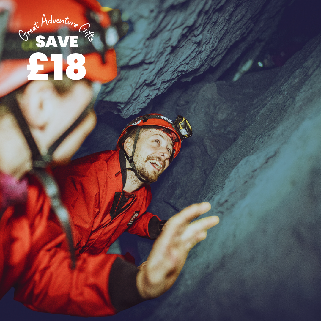 Extreme Caving or Abseiling Gift Voucher