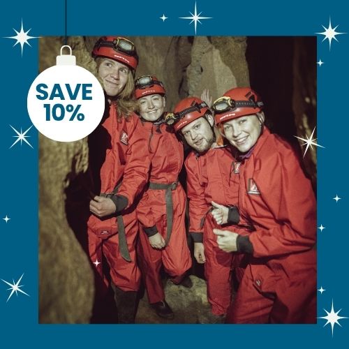Extreme Caving or Abseiling Gift Voucher