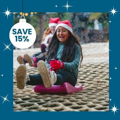 Tobogganing and a Drink Voucher